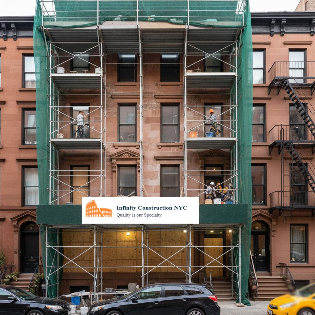 Brownstone Facade Restoration in NYC: Reviving Historic Buildings the Right Way