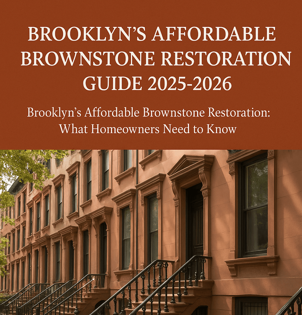 Brooklyn’s Affordable Brownstone Restoration Guide 2025-2026