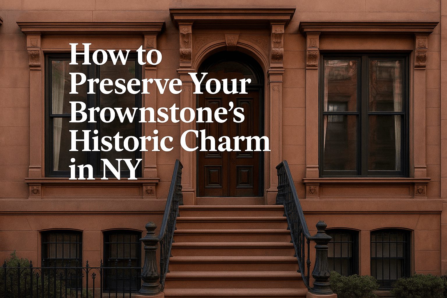 How to Preserve Your Brownstone’s Historic Charm in NY | Expert Guide