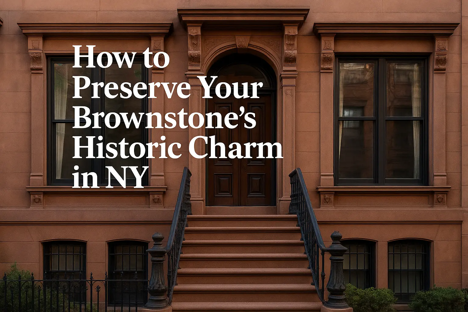 How to Preserve Your Brownstone’s Historic Charm in NY