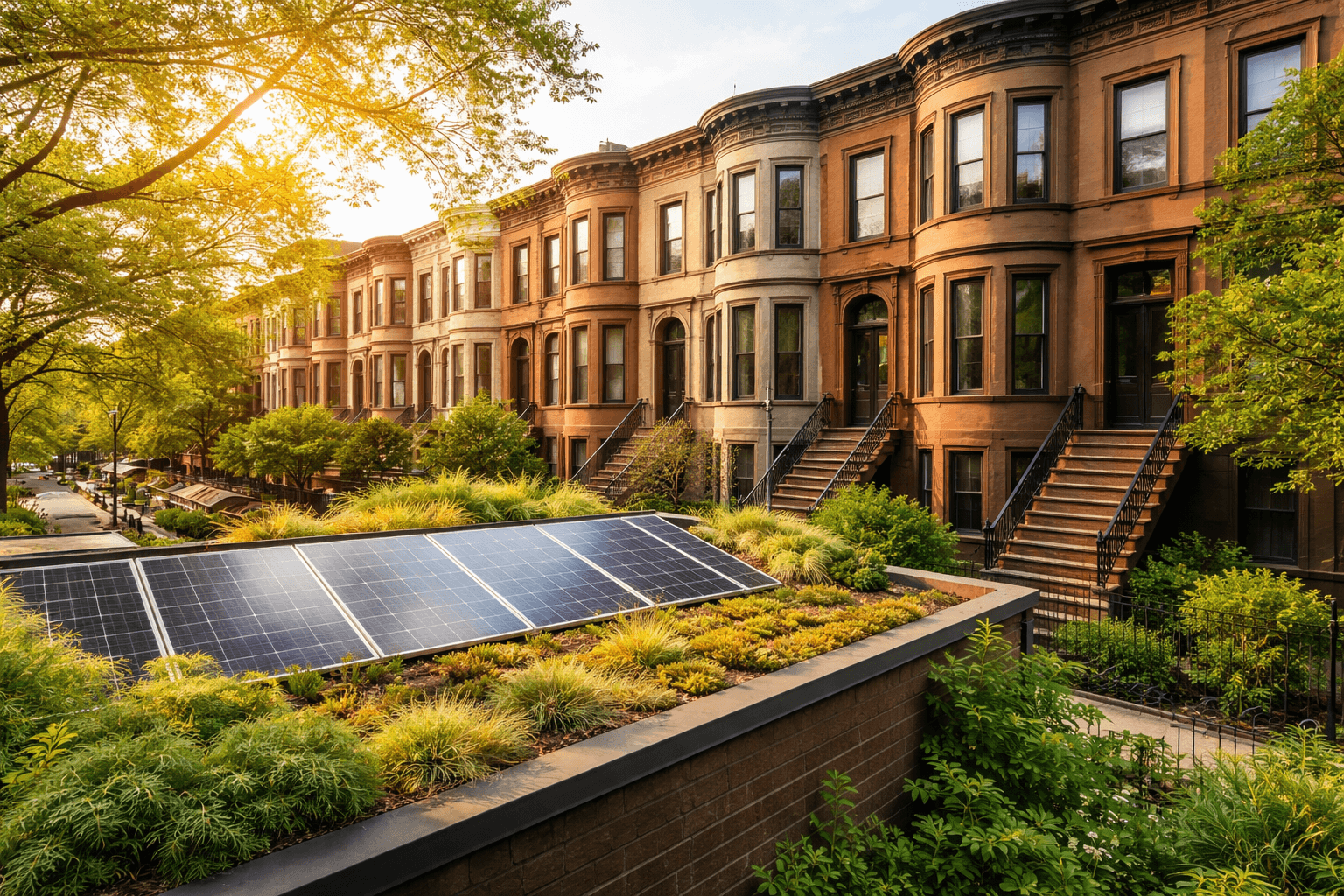 Sustainable Upgrades for Historic Brownstone Properties in NYC