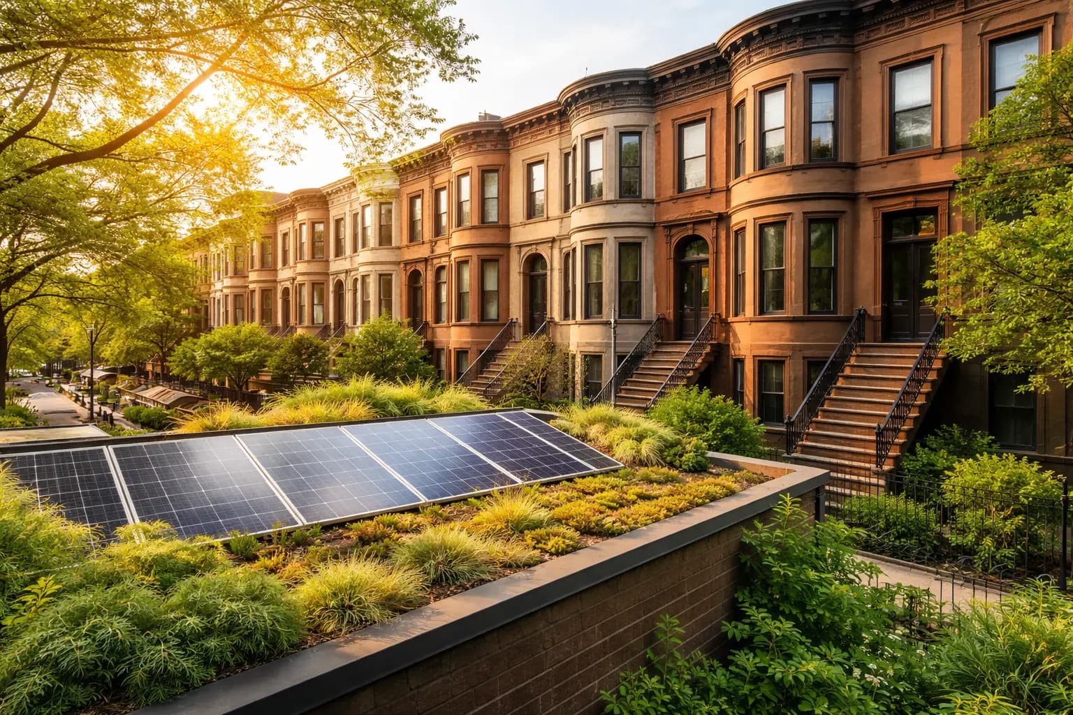 Sustainable Upgrades for Historic Brownstone Properties in NYC