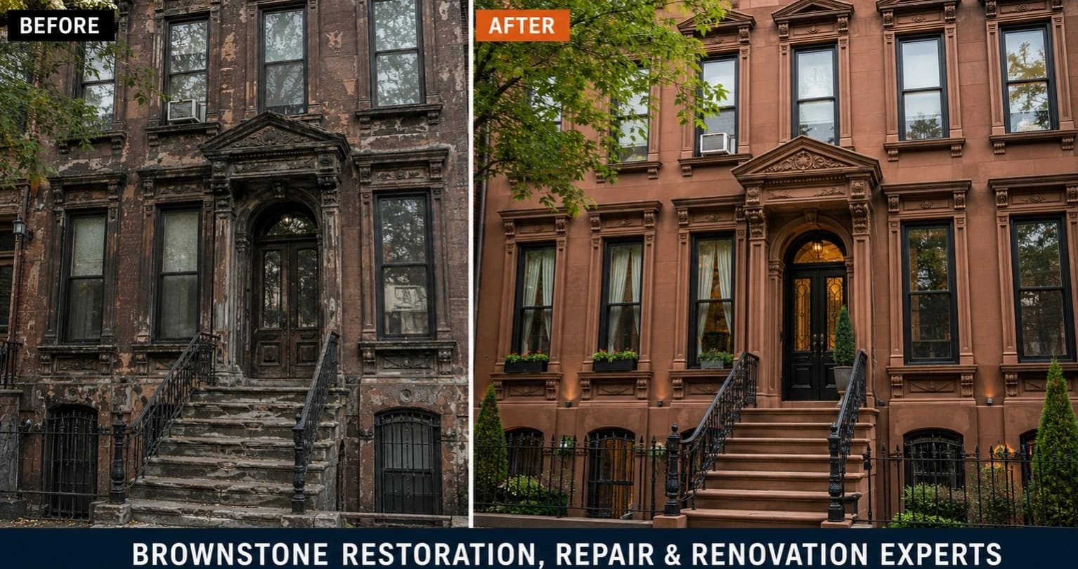 Brownstone Restoration in Brooklyn, NY