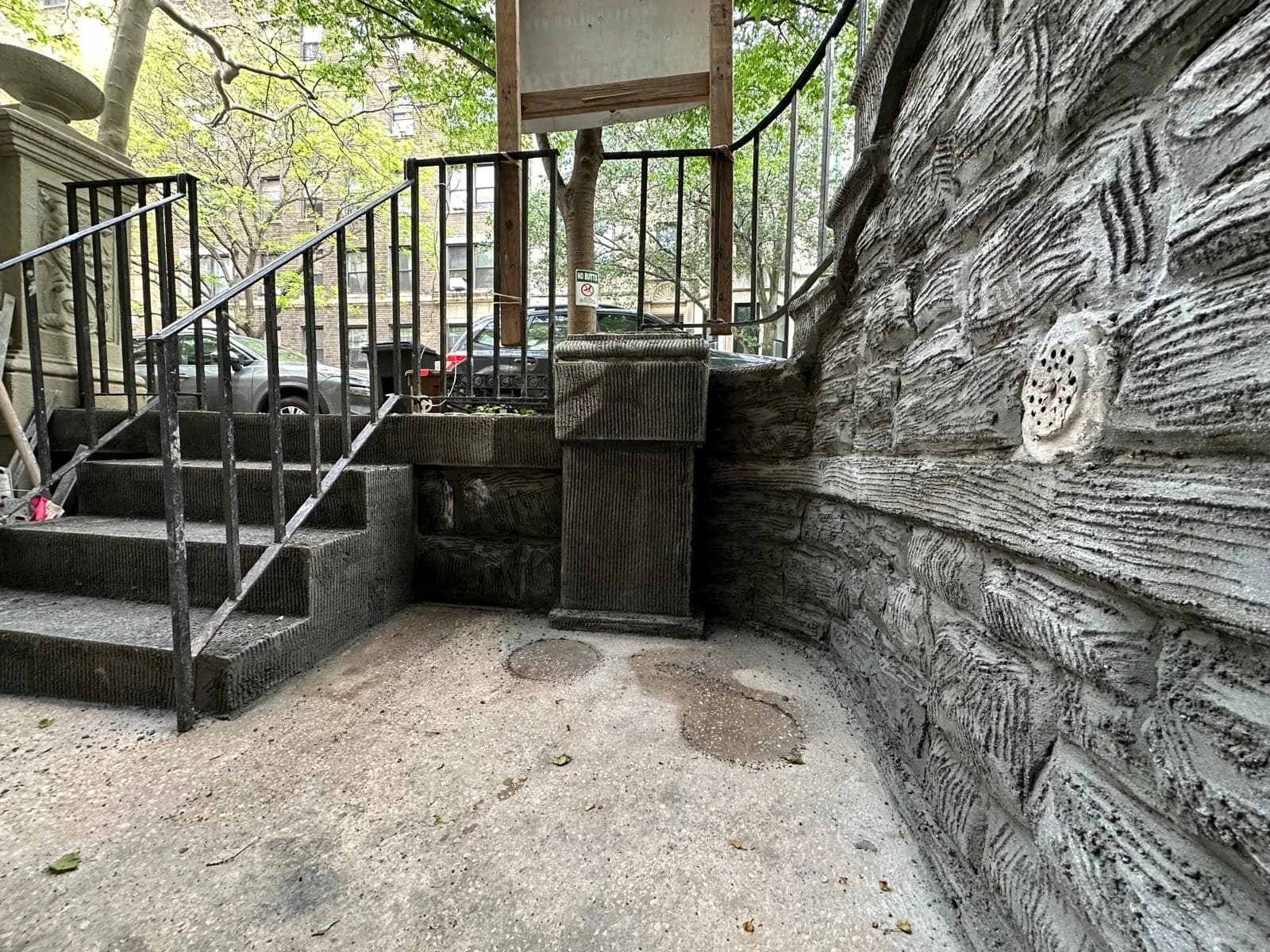 Brownstone facade Park Slope