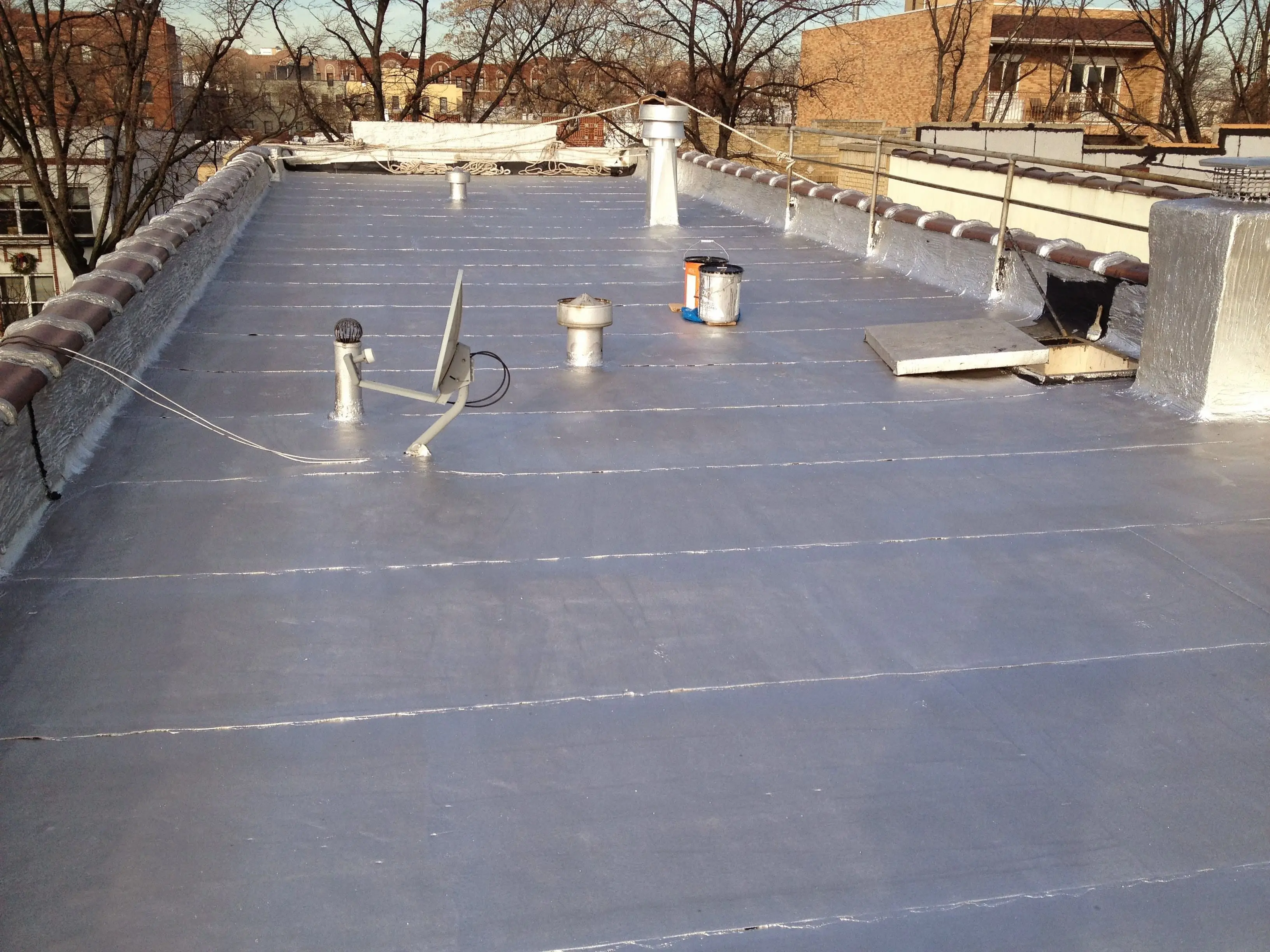 Professional roof restoration and weatherproofing service in NYC