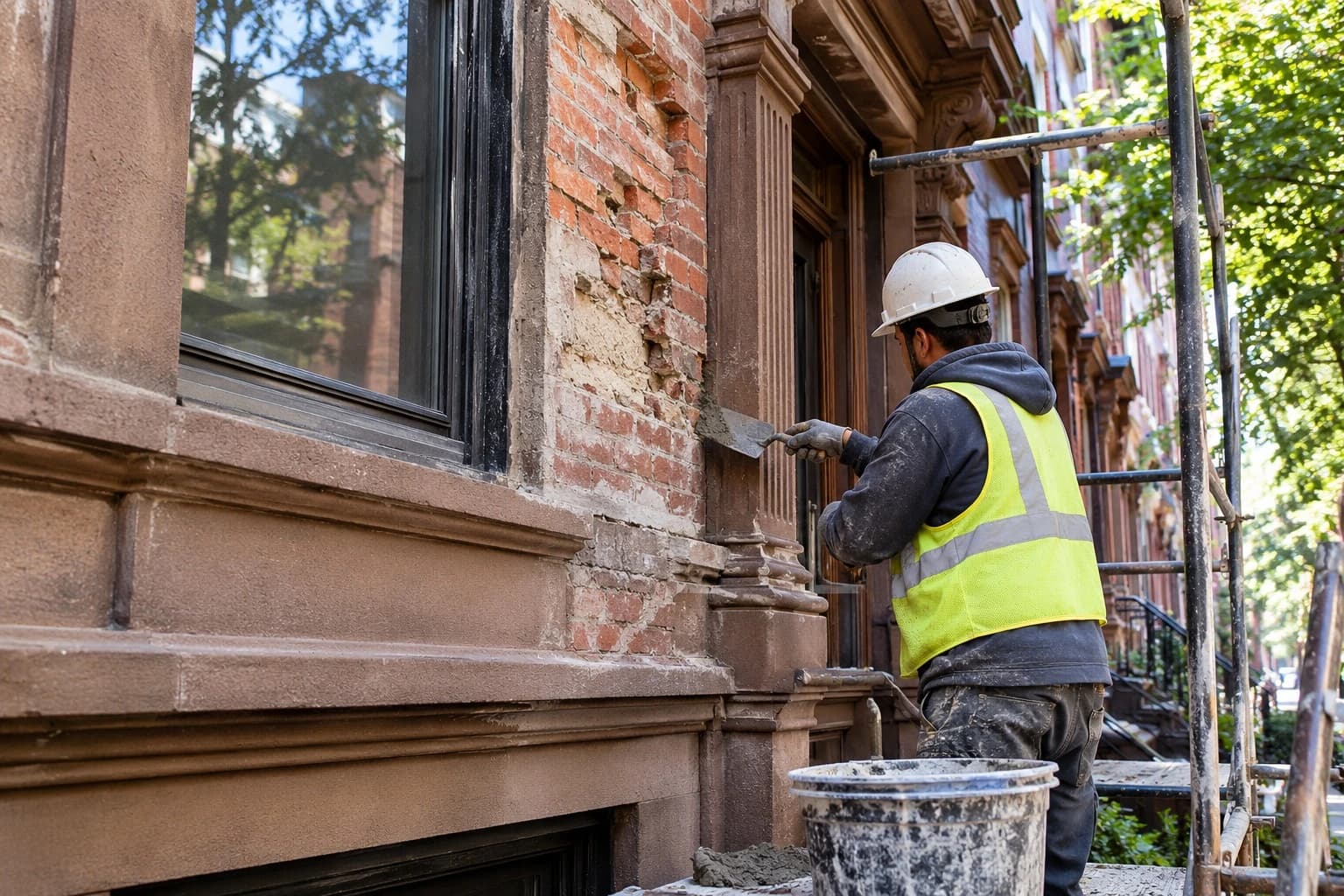 Brownstone Facade Repair in Brooklyn: 7 Warning Signs Your Building Needs Restoration