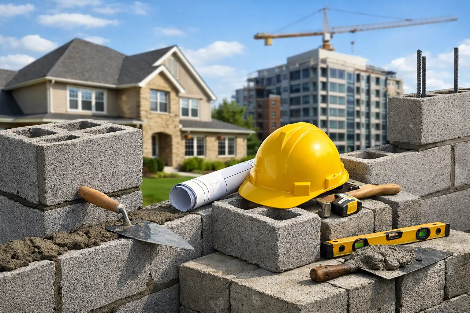 Benefits of Using CMU Blocks for Residential & Commercial Buildings